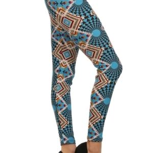 Diamond Print Leggings